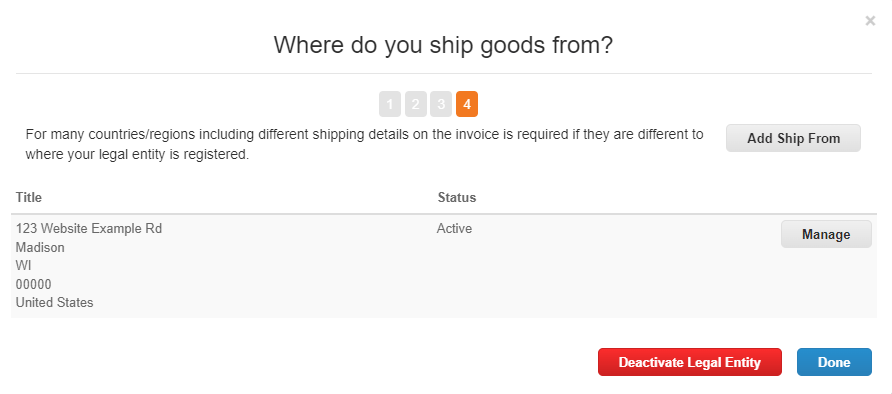Screenshot of payment information summary on the Coupa Supplier Portal.